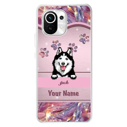 Custom Personalized Dog Phone Case For Oppo/Xiaomi/Huawei - Gift Idea For Dog Lovers- Up to 3 Dogs