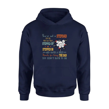 Personalized Stepdad Shirt/Hoodie - Up to 6 Kids - Father's Day Gift Idea - Thanks For Being The Dad
