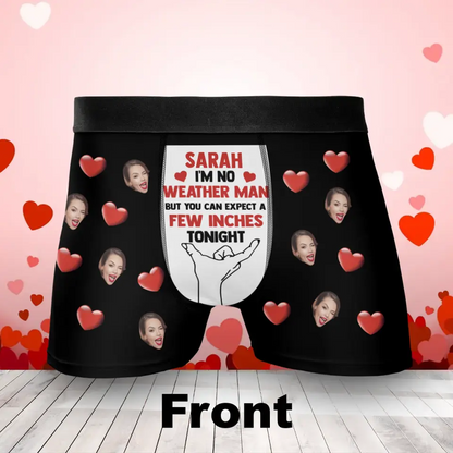 Personalized Upload Photo AOP Men's Boxer Briefs - Gift Idea For Him/Valentines - Upload Photo