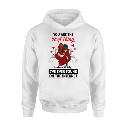 Personalized Couple Shirt/Hoodie - Gift Idea For Husband From Wife/Couple Gift/Valentine's Day - You Are The Best Thing
