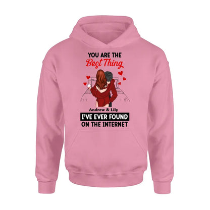 Personalized Couple Shirt/Hoodie - Gift Idea For Husband From Wife/Couple Gift/Valentine's Day - You Are The Best Thing
