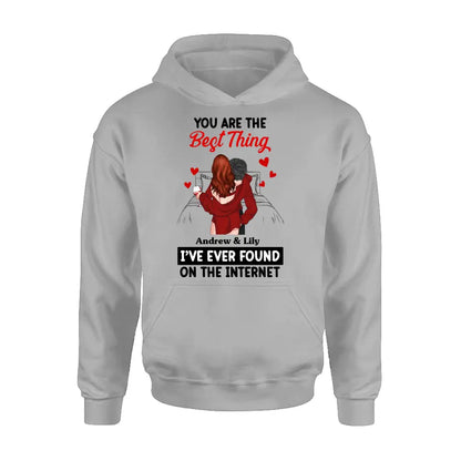 Personalized Couple Shirt/Hoodie - Gift Idea For Husband From Wife/Couple Gift/Valentine's Day - You Are The Best Thing