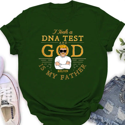 Personalized Dad/Mom Shirt/Hoodie - Father's Day/Mother's Day Gift Idea - I Took A DNA Test