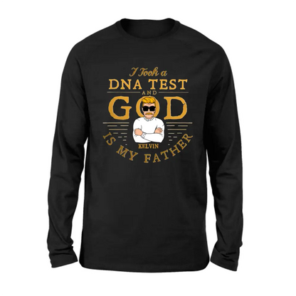 Personalized Dad/Mom Shirt/Hoodie - Father's Day/Mother's Day Gift Idea - I Took A DNA Test