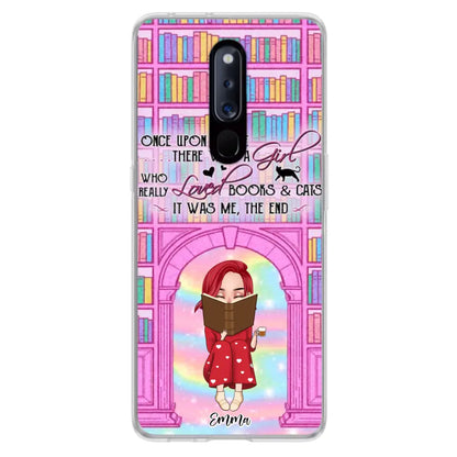 Custom Personalized Reading Girl Phone Case - Gift Idea For Books Lovers - It Was Me The End - Case For Oppo/Xiaomi/Huawei