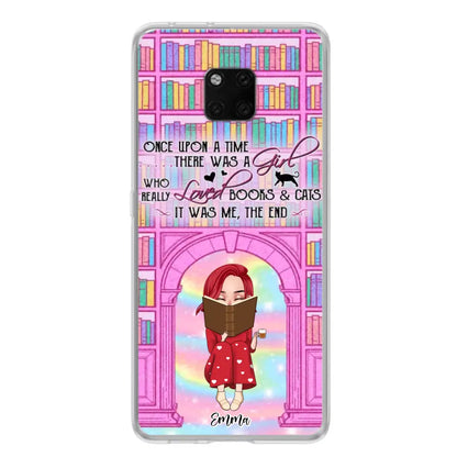 Custom Personalized Reading Girl Phone Case - Gift Idea For Books Lovers - It Was Me The End - Case For Oppo/Xiaomi/Huawei