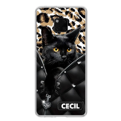 Custom Personalized Cat Phone Case For Oppo/Xiaomi/Huawei - Upload Photo - Gift Idea For Cat Lovers
