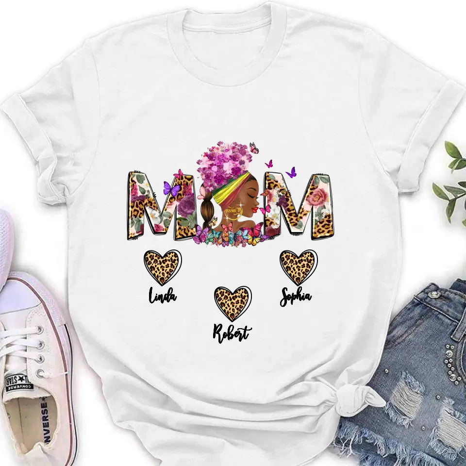 Personalized Mom Shirt/Hoodie - Gift Idea For Mom/Mother's Day - Up to 10 Kids