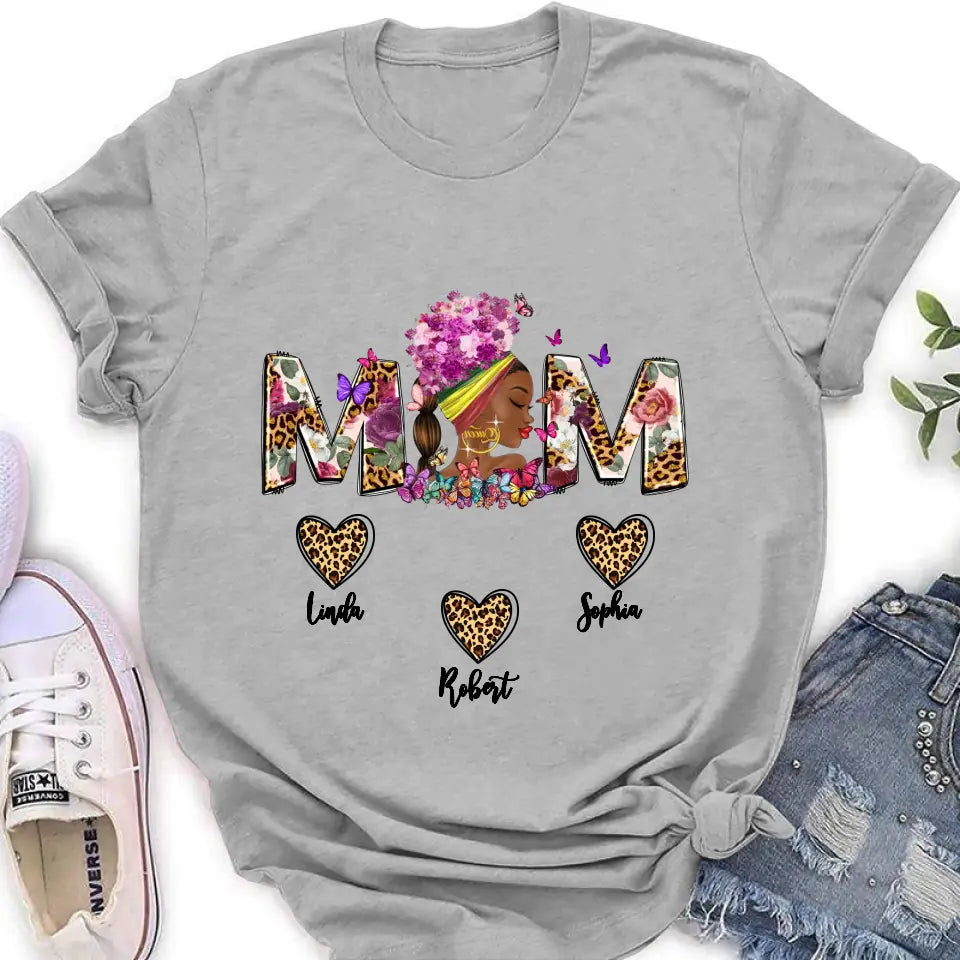 Personalized Mom Shirt/Hoodie - Gift Idea For Mom/Mother's Day - Up to 10 Kids