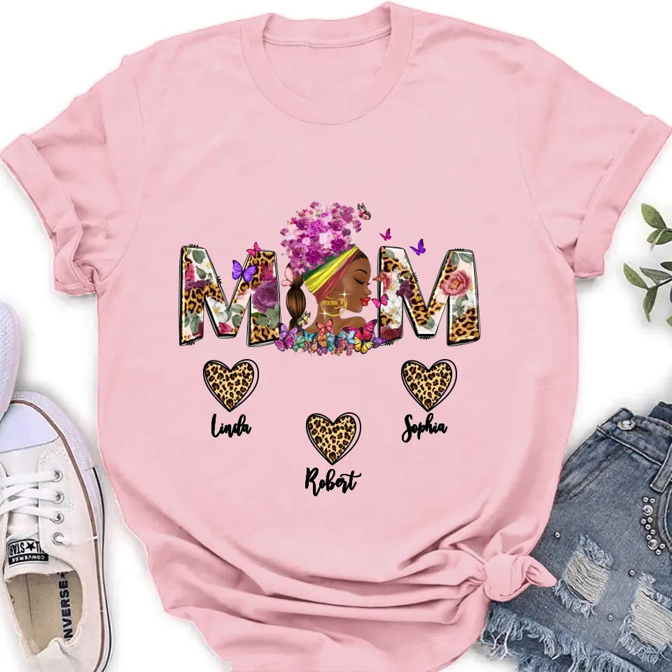 Personalized Mom Shirt/Hoodie - Gift Idea For Mom/Mother's Day - Up to 10 Kids