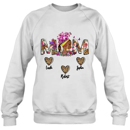 Personalized Mom Shirt/Hoodie - Gift Idea For Mom/Mother's Day - Up to 10 Kids