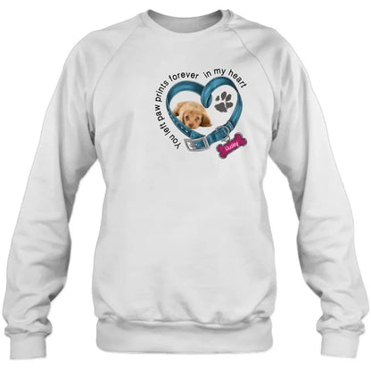 Personalized Memorial Dog Collar Shirt - Upload Photo - Pet Memorial Gift For Dog Lovers