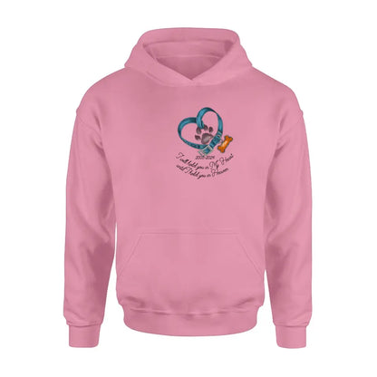Personalized Dog T-shirt/Hoodie - Gift Idea For Dog Lover/Mother's Day/Father's Day - I Will Hold You In My Heart Until I Hold You In Heaven