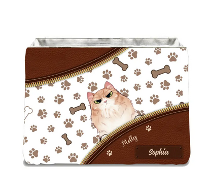 Personalized Pet Storage Box - 
Up to 3 Dogs/Cats - Mother's Day/Father's Day Gift for Dog/Cat Lovers