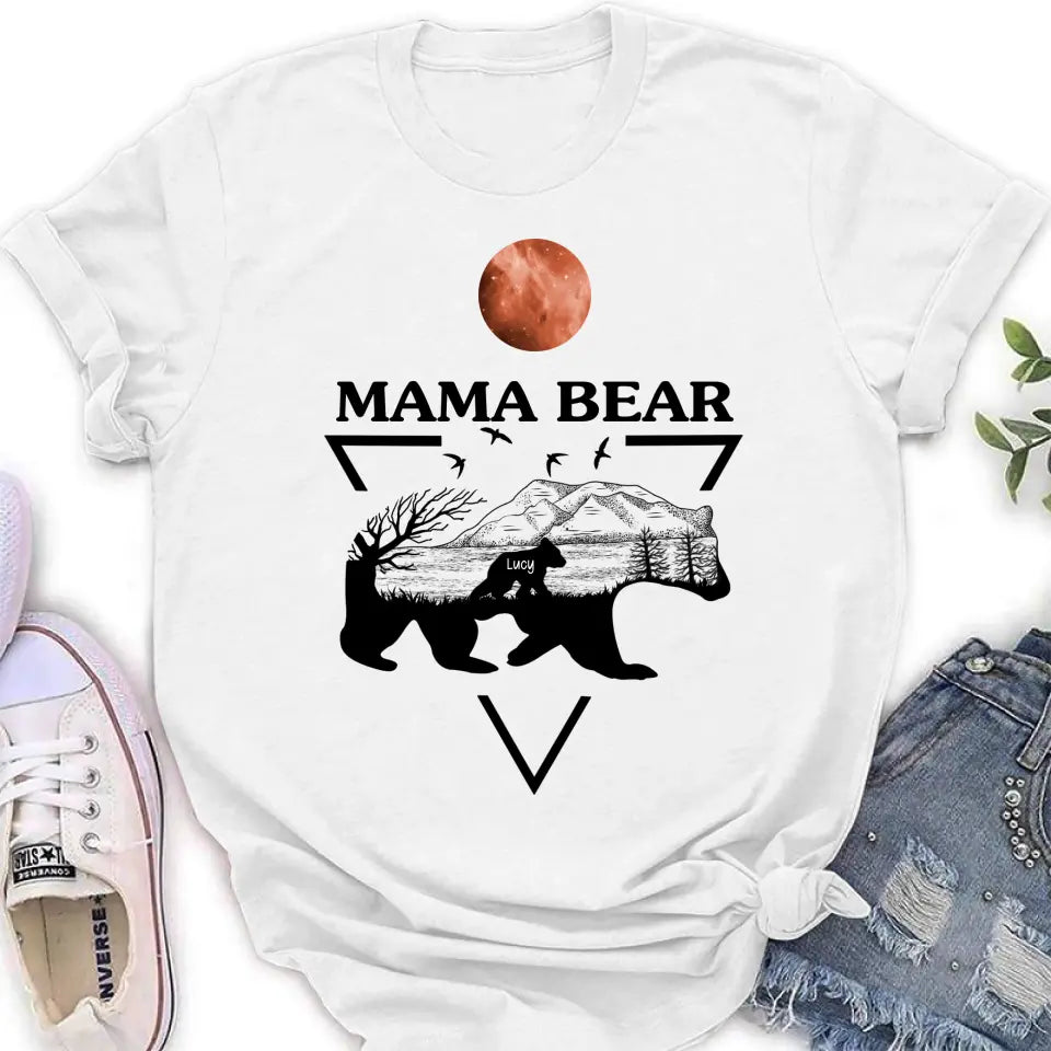 Personalized Mama Bear Shirt/Hoodie - Up to 5 Kids - Mother's Day Gift Idea