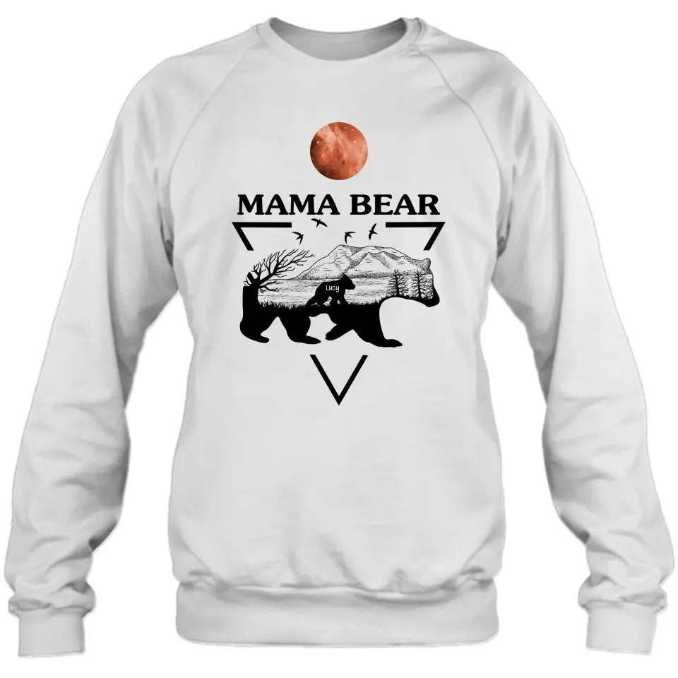 Personalized Mama Bear Shirt/Hoodie - Up to 5 Kids - Mother's Day Gift Idea