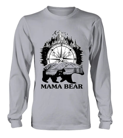 Personalized Mama Bear Shirt/Hoodie - Up to 5 Kids - Gift Idea For Mother's Day