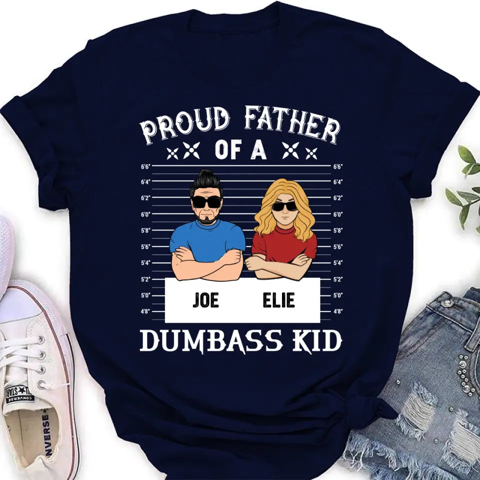 Personalized Dad/Mom And Daughter/Son Shirt/Hoodie - Gift Idea For Father's Day From Daughter/Son