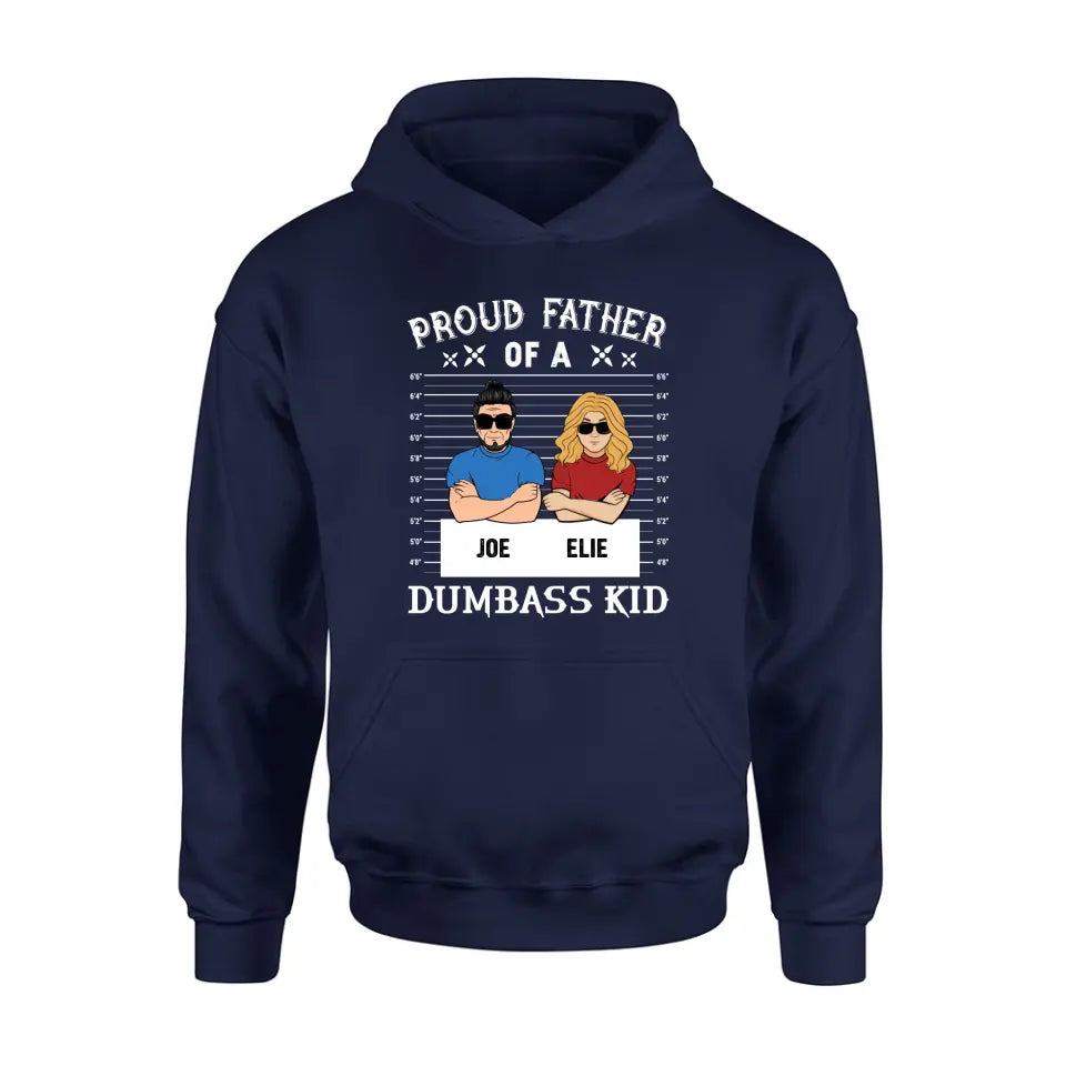 Personalized Dad/Mom And Daughter/Son Shirt/Hoodie - Gift Idea For Father's Day From Daughter/Son