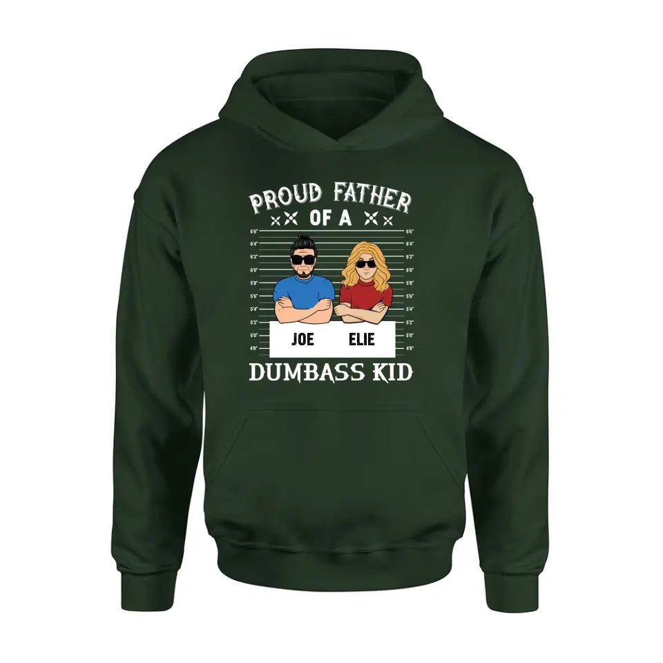 Personalized Dad/Mom And Daughter/Son Shirt/Hoodie - Gift Idea For Father's Day From Daughter/Son