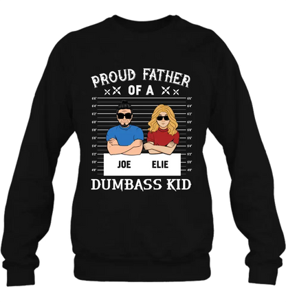 Personalized Dad/Mom And Daughter/Son Shirt/Hoodie - Gift Idea For Father's Day From Daughter/Son