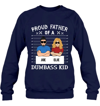Personalized Dad/Mom And Daughter/Son Shirt/Hoodie - Gift Idea For Father's Day From Daughter/Son