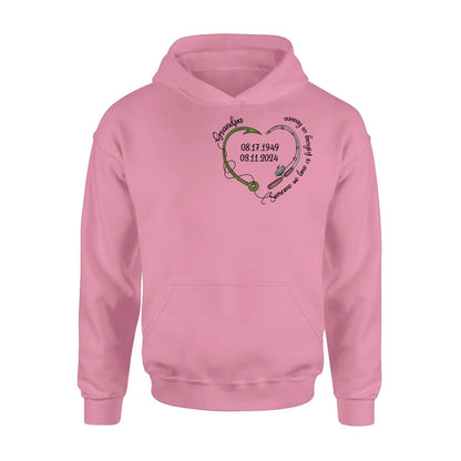 Personalized Memorial Fishing T-shirt/Hoodie - Gift Idea For Fishing Lovers - Someone We Love Is Fishing In Heaven