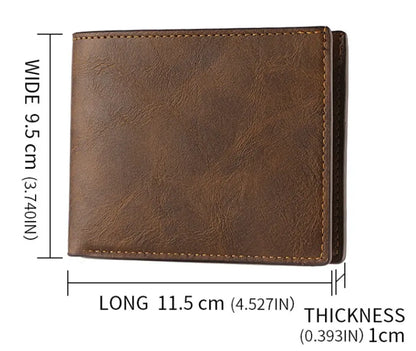 Personalized Fire Fighter Leather Wallet - Father's Day Gift Idea For Fire Fighter - Fueled By Fire Driven By Courage