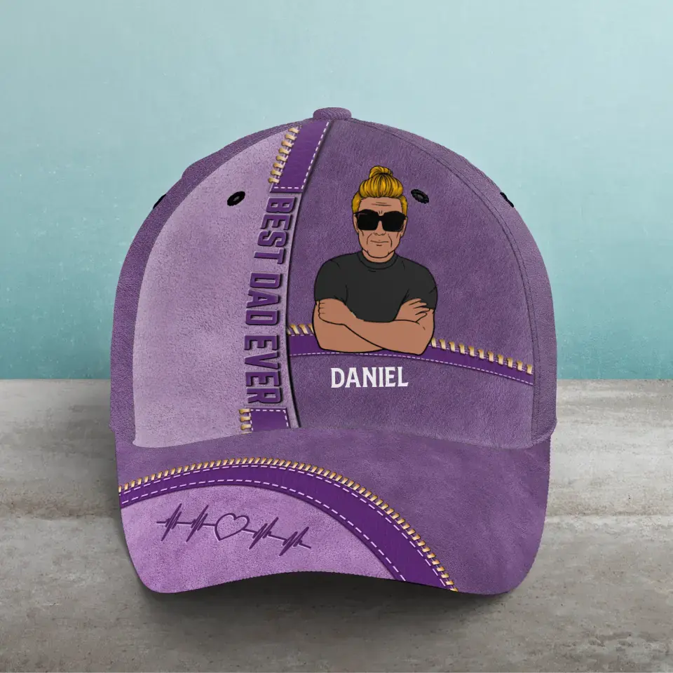 Personalized Mom/Dad Baseball Cap - Gift Idea For Mother's Day/Father's Day - Best Mom/Dad Ever