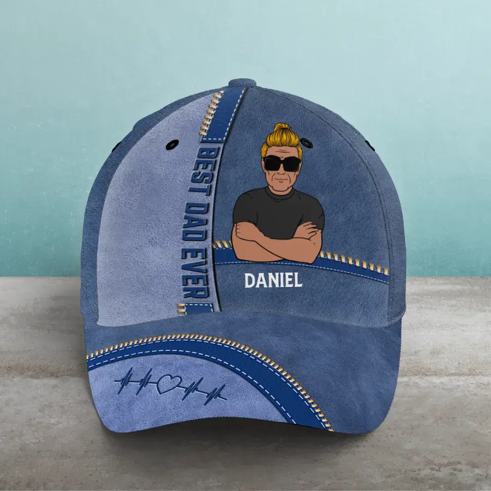 Personalized Mom/Dad Baseball Cap - Gift Idea For Mother's Day/Father's Day - Best Mom/Dad Ever