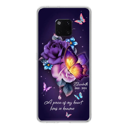 Custom Personalized Butterfly Memorial Phone Case - Memorial Gift Idea - Case For Xiaomi/ Oppo/ Huawei