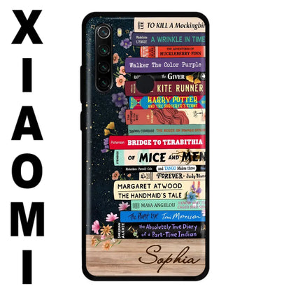 Custom Personalized Books Phone Case - Reading Book Lover Gift Idea - Case For Xiaomi/ Oppo/ Huawei