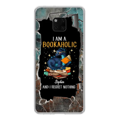 Custom Personalized Reading Book Phone Case - Gift Idea For Book Lovers - I Am A Bookaholic And I Regret Nothing - Case For Xiaomi/ Oppo/ Huawei
