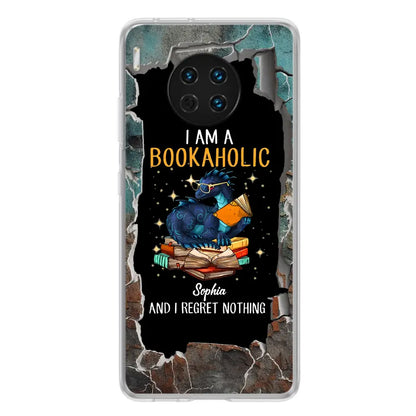 Custom Personalized Reading Book Phone Case - Gift Idea For Book Lovers - I Am A Bookaholic And I Regret Nothing - Case For Xiaomi/ Oppo/ Huawei