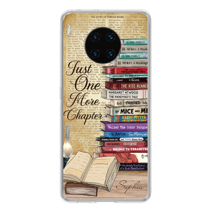 Custom Personalized Reading Book Phone Case - Gift Idea For Book Lovers - Just One More Chapter Case For Xiaomi/ Oppo/ Huawei