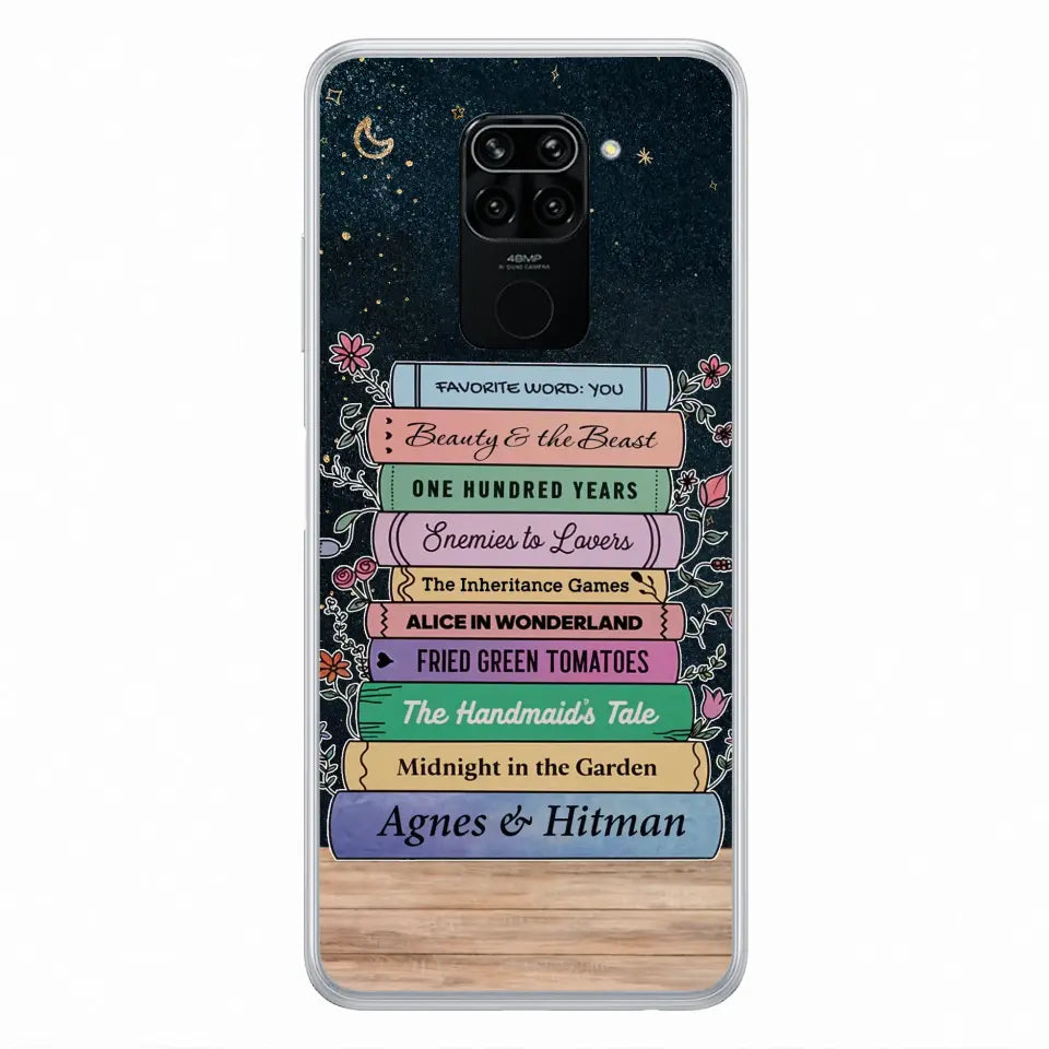 Custom Personalized Reading Book Xiaomi/ Huawei/ Oppo Cases - Gift Idea For Reading Lover/ Birthday
