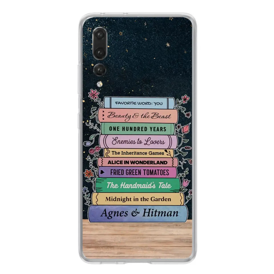 Custom Personalized Reading Book Xiaomi/ Huawei/ Oppo Cases - Gift Idea For Reading Lover/ Birthday
