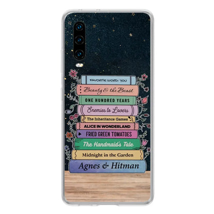 Custom Personalized Reading Book Xiaomi/ Huawei/ Oppo Cases - Gift Idea For Reading Lover/ Birthday