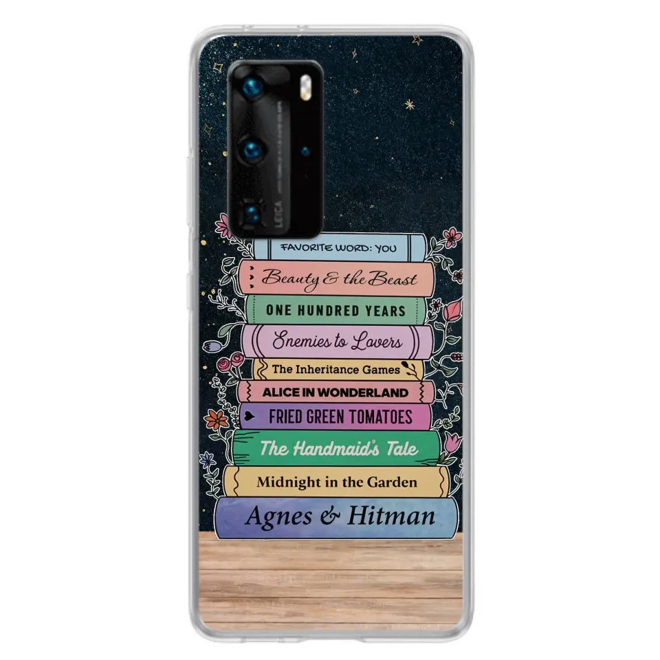 Custom Personalized Reading Book Xiaomi/ Huawei/ Oppo Cases - Gift Idea For Reading Lover/ Birthday