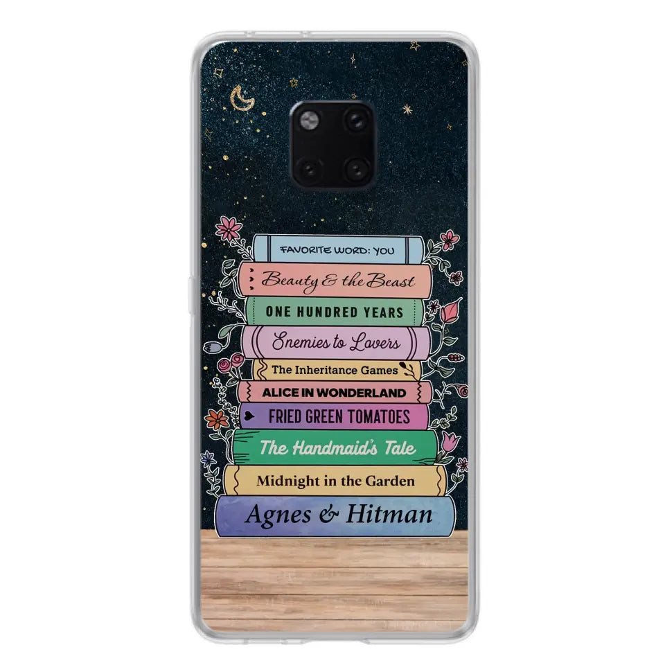 Custom Personalized Reading Book Xiaomi/ Huawei/ Oppo Cases - Gift Idea For Reading Lover/ Birthday