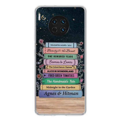 Custom Personalized Reading Book Xiaomi/ Huawei/ Oppo Cases - Gift Idea For Reading Lover/ Birthday