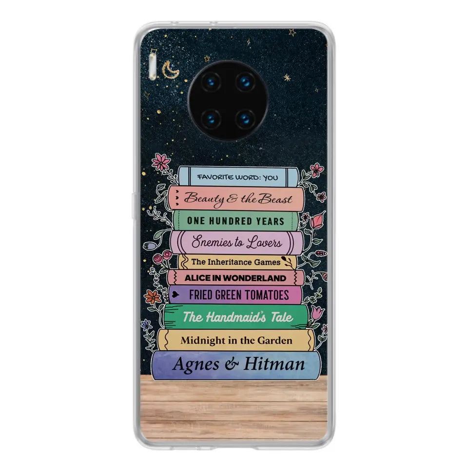 Custom Personalized Reading Book Xiaomi/ Huawei/ Oppo Cases - Gift Idea For Reading Lover/ Birthday