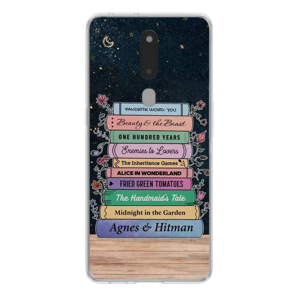 Custom Personalized Reading Book Xiaomi/ Huawei/ Oppo Cases - Gift Idea For Reading Lover/ Birthday