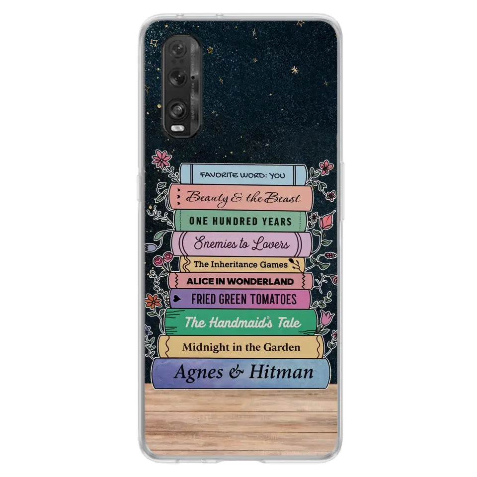 Custom Personalized Reading Book Xiaomi/ Huawei/ Oppo Cases - Gift Idea For Reading Lover/ Birthday