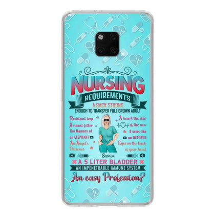 Custom Personalized Nurse Xiaomi/ Oppo/ Huawei Phone Case - Gift Idea For Nurse - Nursing Requirements