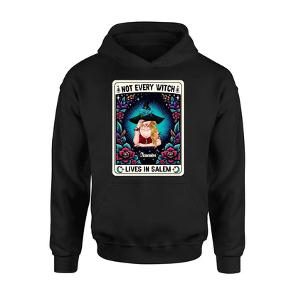 Personalized Witch T-shirt/Long Sleeve/Sweatshirt/Hoodie - Gift Idea For Halloween/Witch - Not Every Witch Lives In Salem