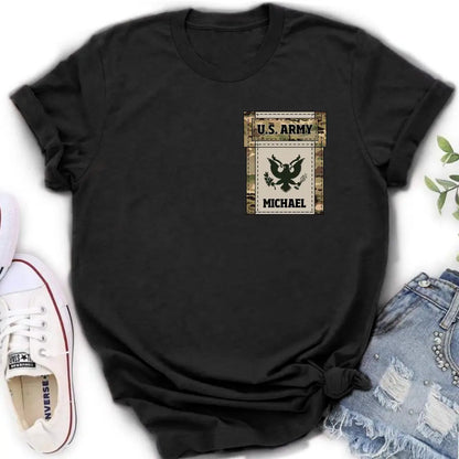 Personalized Veteran Shirt/Hoodie - Gift Idea For Veteran