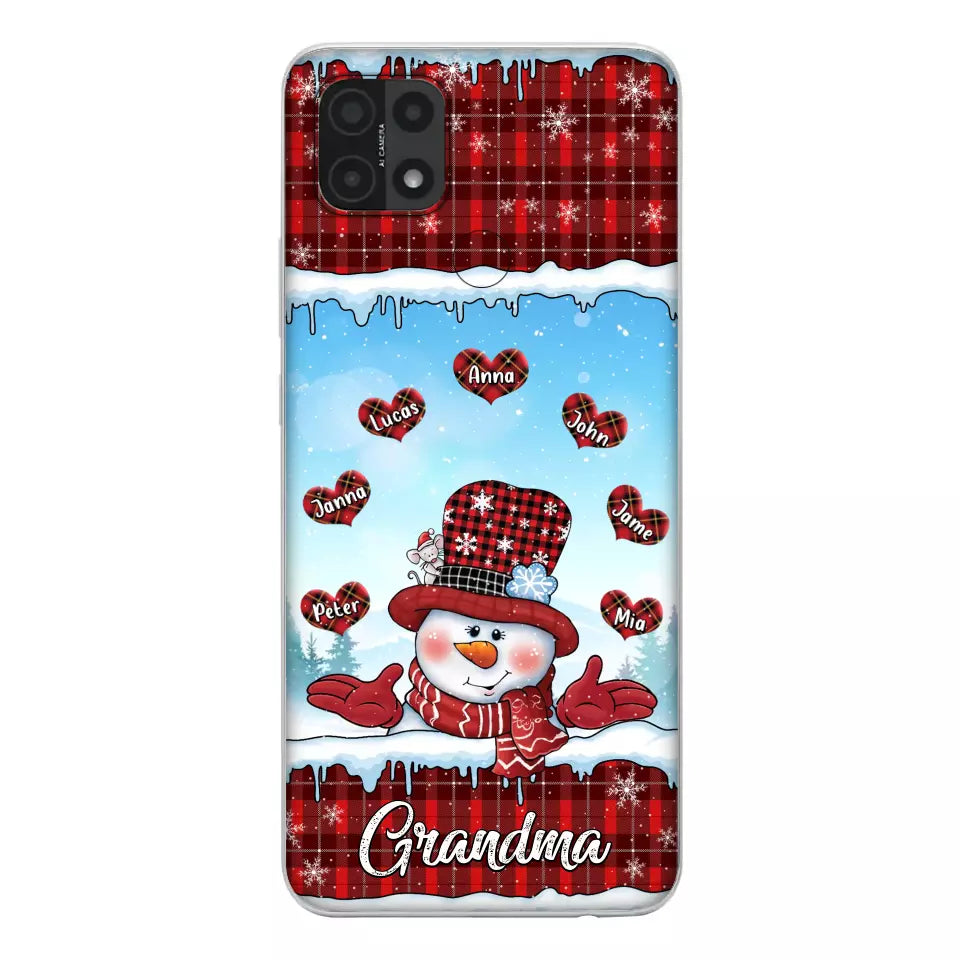 Personalized Grandma Children Phone Case - Christmas Gift For Grandma/Mom - Up to 7 Kids - Case For Xiaomi/Oppo/Huawei