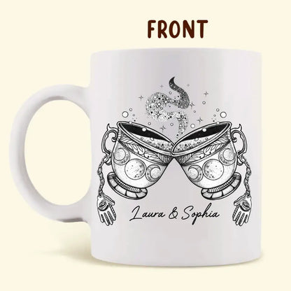Personalized Best-Tea Witch Coffee Mug - Gift Idea For Friends/Sisters - You'll Always Be My Best-Tea