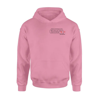 Personalized Memorial Chat Box Shirt/Hoodie - Memorial Gift Idea